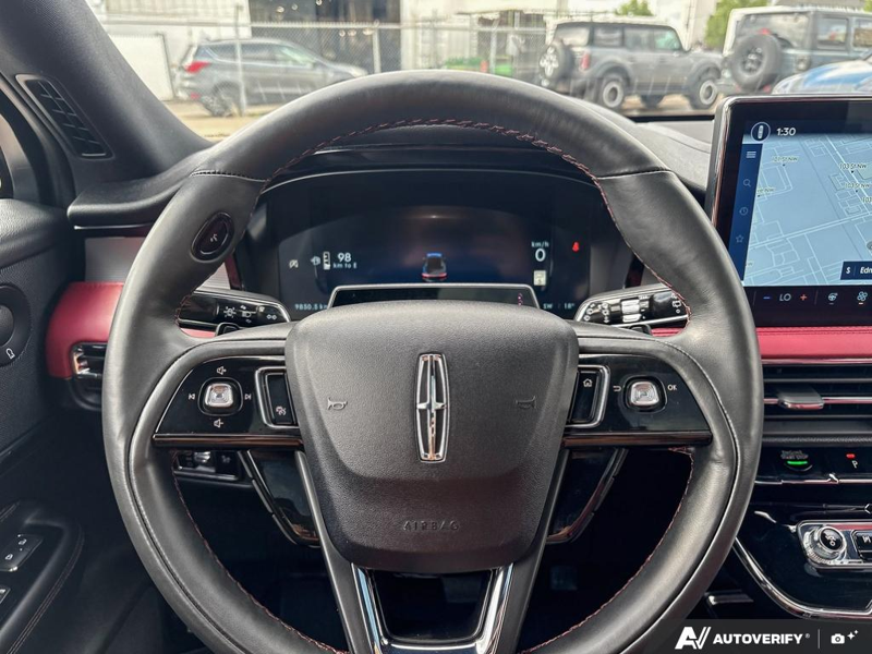 USED 2026 Lincoln Corsair Reserve - Red Carpet Metallic Tinted Clearcoat Exterior / EBONY/ETERNAL RED, PREMIUM LEATHER-TRIMMED HEATED/VENTILATED CAP Interior - $59,984 - Stock #EP4733 - VIN 5LMCJ2DA5TUL00051 - Photo 14