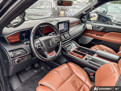 USED 2020 Lincoln Navigator Reserve - RUSSET, HEATED/VENTILATED LUXURY LEATHER BUCKET SEATS Interior - $49,976 - Stock #E60140A - VIN 5LMJJ2LT4LEL14768