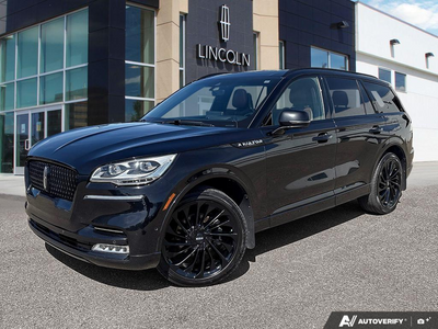 USED 2022 Lincoln Aviator Reserve - Infinite Black Metallic Exterior - $44,959 - Stock #E60697A - VIN 5LM5J7XC2NGL16955
