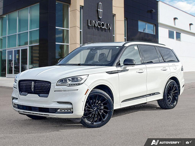 USED 2022 Lincoln Aviator Reserve - Pristine White Tri-coat Exterior - $48,942 - Stock #E60988A - VIN 5LM5J7XC3NGL16432