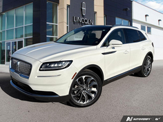 USED 2022 Lincoln Nautilus Reserve - Pristine White Metallic Tri-coat Exterior - $39,950 - Stock #E60209A - VIN 2LMPJ8K95NBL06588