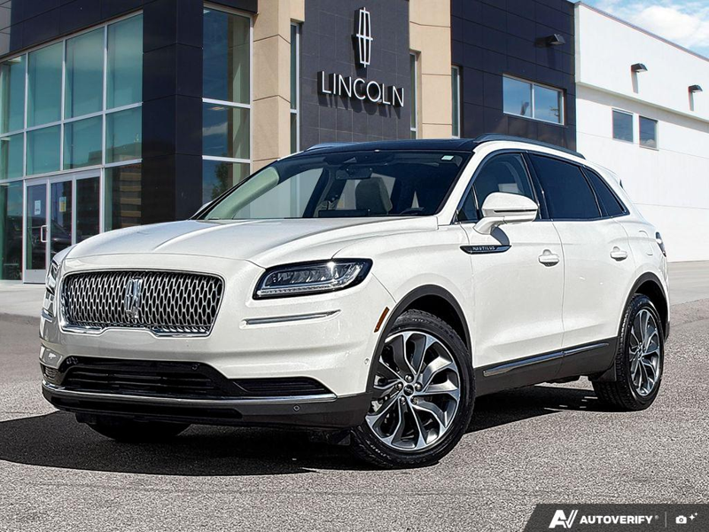 USED 2022 Lincoln Nautilus Reserve - Pristine White Metallic Tri-coat Exterior - $32,950 - Stock #E60568B - VIN 2LMPJ8K90NBL15022 - Photo 1