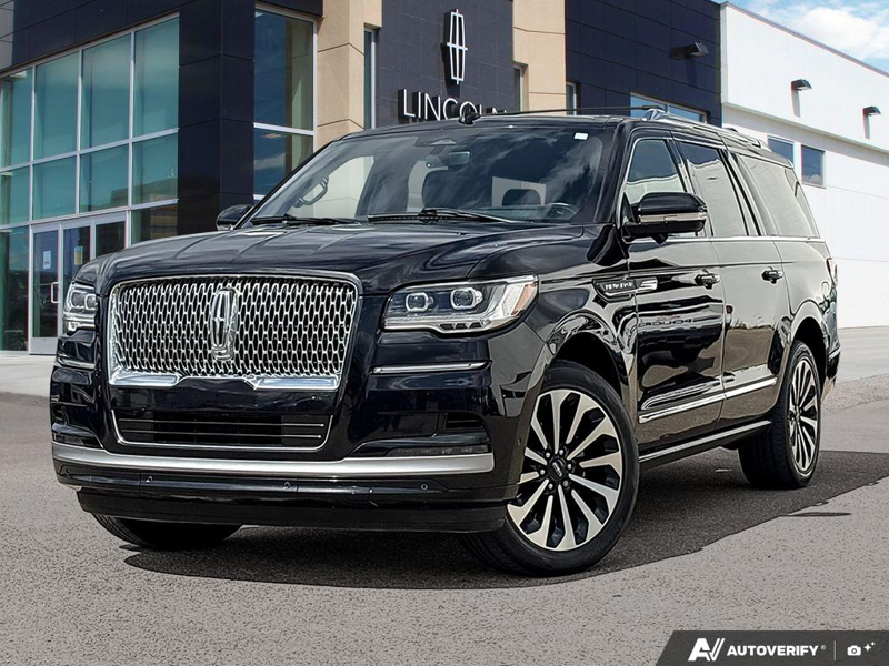 USED 2023 Lincoln Navigator L Reserve - Infinite Black Metallic Exterior / BLACK ONYX LEATHER Interior - $75,937 - Stock #EL525 - VIN 5LMJJ3LG8PEL05201 - Photo 1