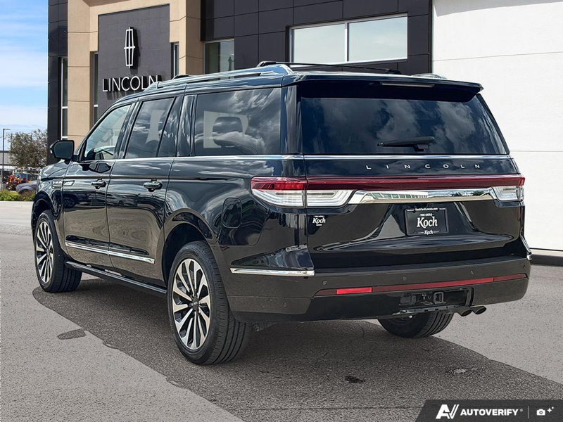 USED 2023 Lincoln Navigator L Reserve - Infinite Black Metallic Exterior / BLACK ONYX LEATHER Interior - $75,937 - Stock #EL525 - VIN 5LMJJ3LG8PEL05201 - Photo 4