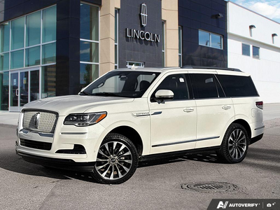 USED 2023 Lincoln Navigator Reserve - Pristine White Exterior - $64,997 - Stock #E60975A - VIN 5LMJJ2LG6PEL02839