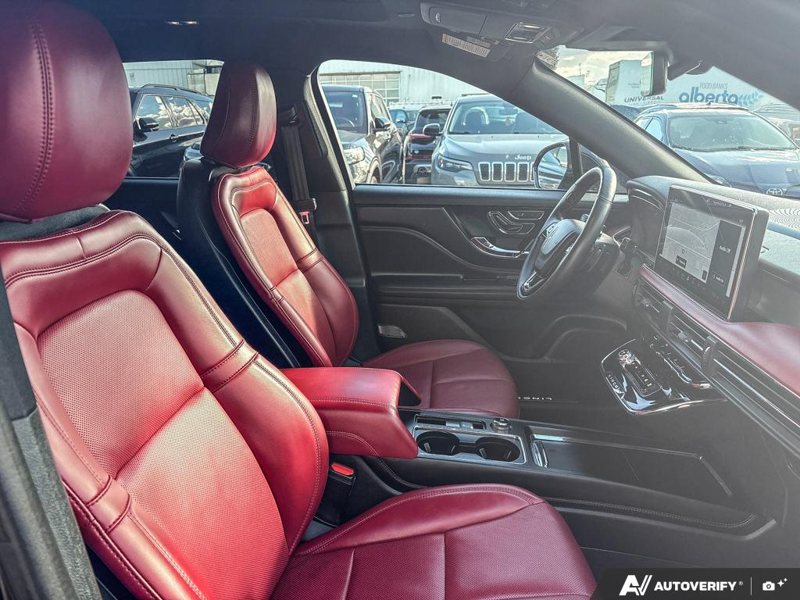 USED 2024 Lincoln Corsair Grand Touring - Infinite Black Metallic Exterior / EBONY/ETERNAL RED LEATHER TRIMMED Interior - $45,625 - Stock #EP4779 - VIN 5LMTJ5DZ4RUL05161 - Photo 22