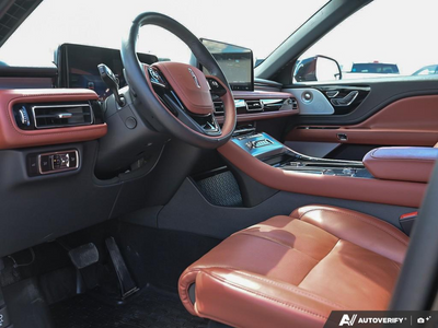 DEMO 2025 Lincoln Aviator Reserve - HARVEST BRONZE LEATHER Interior - $86,359 - Stock #E50058 - VIN 5LM5J7XC5SGL12099