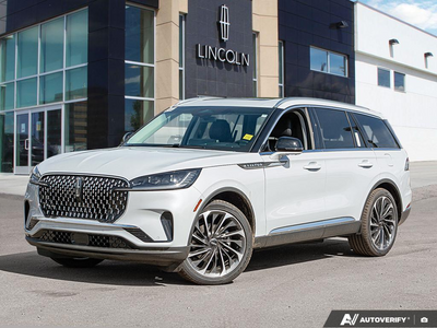 NEW 2025 Lincoln Aviator Reserve - Crystal White Tricoat Exterior - $84,934 - Stock #E50919 - VIN 5LM5J7XC0SGL26542