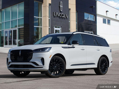 DEMO 2025 Lincoln Aviator Reserve - Pristine White Metallic Tri-coat Exterior - $84,669 - Stock #E50654 - VIN 5LM5J7XC3SGL00968
