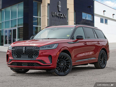 DEMO 2025 Lincoln Aviator Reserve - Red Carpet Exterior - $79,834 - Stock #E50756 - VIN 5LM5J7XC9SGL25485