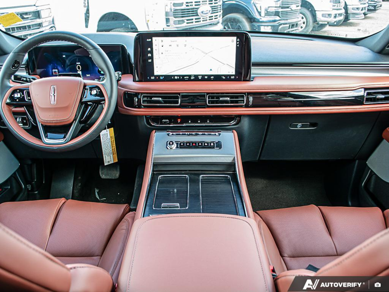 DEMO 2025 Lincoln Aviator Reserve - Infinite Black Metallic Exterior / HARVEST BRONZE LEATHER Interior - $79,984 - Stock #E51062 - VIN 5LM5J7XC2SGL27952 - Photo 26