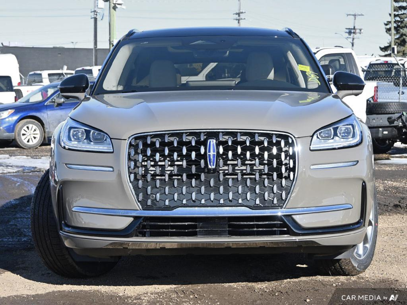 DEMO 2025 Lincoln Corsair Grand Touring - Harbor Gray Met Cc Exterior / LIGHT SMOKED TRUFFLE, PREMIUM LEATHER-TRIMMED HEATED CAPTAIN'S C Interior - $56,709 - Stock #E50077 - VIN 5LMTJ5DZ9SUL02410 - Photo 2