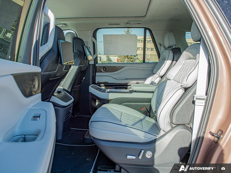 NEW 2025 Lincoln Navigator L Black Label - Sunrise Copper Metallic Pc Exterior / SALT CRYSTAL GRAY W/ADOBE, AUTO HTD & VENTILATED OPULENCE LTHR C Interior - $145,919 - Stock #E51307 - VIN 5LMJJ3TG7SEL18675 - Photo 25