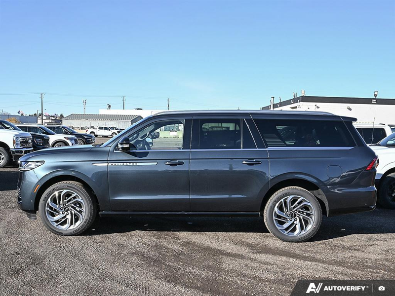 NEW 2025 Lincoln Navigator L Reserve - Flight Blue Clearcoat Exterior / HOT CHOCOLATE LEATHER Interior - $124,989 - Stock #E51320 - VIN 5LMJJ3LG3SEL16762 - Photo 3