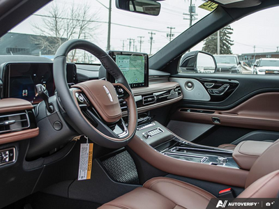 NEW 2026 Lincoln Aviator Reserve - HOT CHOCOLATE PREM LTHR Interior - $88,194 - Stock #E60455 - VIN 5LM5J7XC5TGL15537