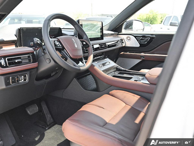 NEW 2026 Lincoln Aviator Reserve - HOT CHOCOLATE PREM LTHR Interior - $97,594 - Stock #E60796 - VIN 5LM5J7XC6TGL18446