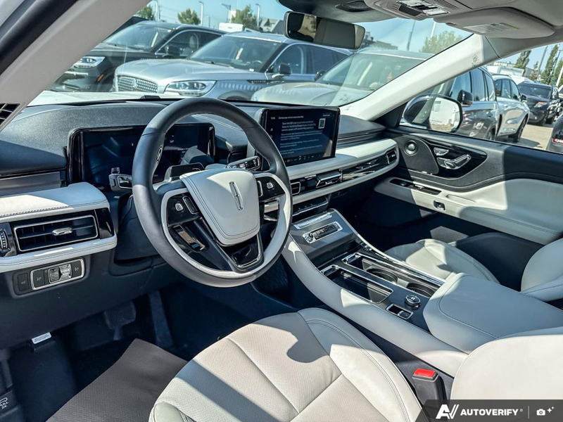 DEMO 2026 Lincoln Aviator Premiere - Pristine White Metallic Tri-coat Exterior / LIGHT SPACE GRAY Interior - $79,216 - Stock #E60358 - VIN 5LM5J6XC7TGL12813 - Photo 13