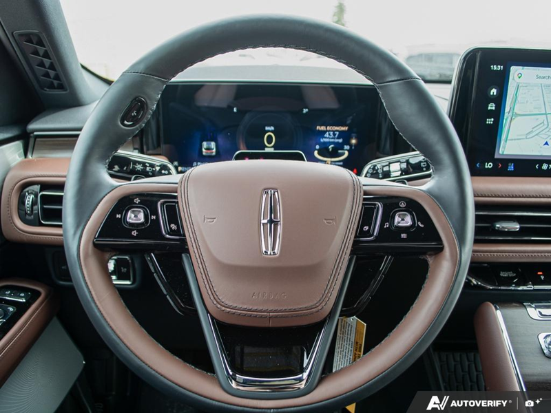 NEW 2026 Lincoln Aviator Reserve - Pristine White Metallic Tri-coat Exterior / HOT CHOCOLATE PREM LTHR Interior - $94,214 - Stock #E60213 - VIN 5LM5J7XC5TGL08944 - Photo 14