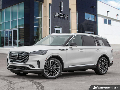 NEW 2026 Lincoln Aviator Reserve - Pristine White Metallic Tri-coat Exterior - $88,194 - Stock #E60455 - VIN 5LM5J7XC5TGL15537