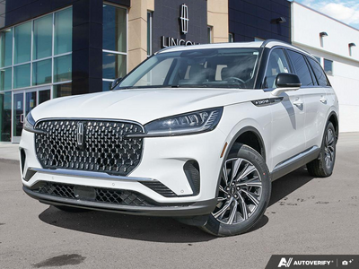 NEW 2026 Lincoln Aviator Premiere - Pristine White Metallic Tri-coat Exterior - $77,634 - Stock #E60515 - VIN 5LM5J6XC1TGL13164
