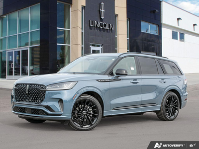 NEW 2026 Lincoln Aviator Reserve - Whisper Blue Metallic Clearcoat Exterior - $96,919 - Stock #E60568 - VIN 5LM5J7XC4TGL13178