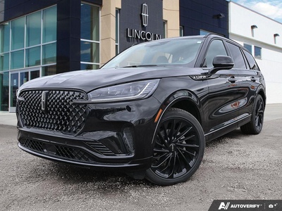 NEW 2026 Lincoln Aviator Reserve - Infinite Black Metallic Exterior - $98,944 - Stock #E60640 - VIN 5LM5J7XC9TGL16870