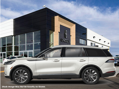 NEW 2026 Lincoln Aviator Reserve - Pristine White Metallic Tri-coat Exterior - $102,594 - Stock #E60807 - VIN 5LM5J7XC9TGL21342
