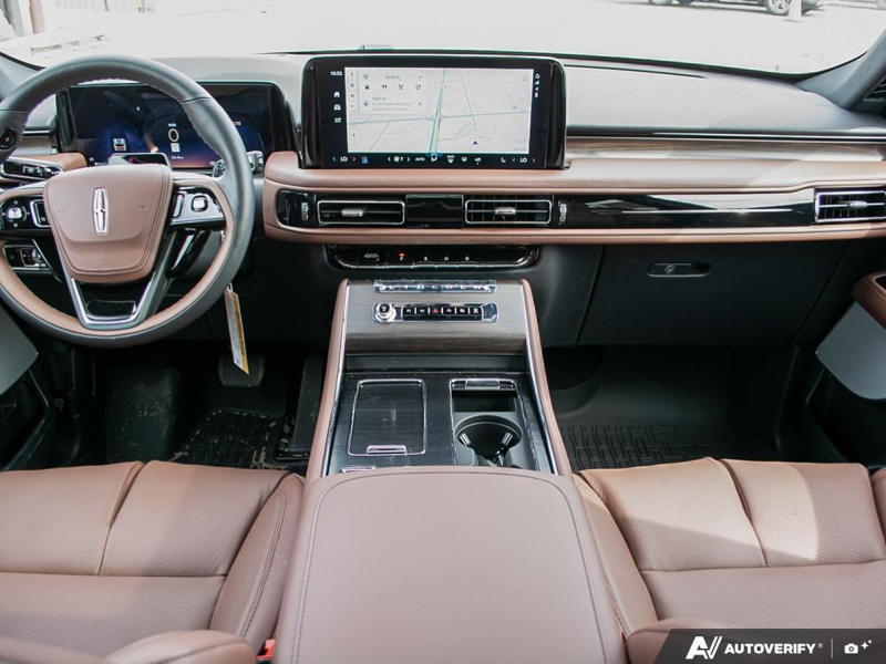 NEW 2026 Lincoln Aviator Reserve - Pristine White Metallic Tri-coat Exterior / HOT CHOCOLATE PREM LTHR Interior - $94,214 - Stock #E60213 - VIN 5LM5J7XC5TGL08944 - Photo 26