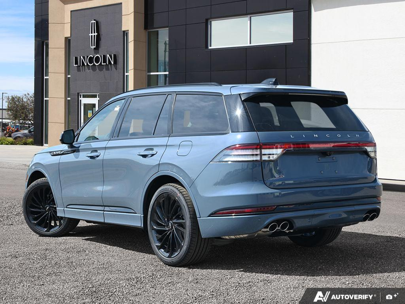 NEW 2026 Lincoln Aviator Reserve - Whisper Blue Metallic Clearcoat Exterior / ONYX PREM LEATHER Interior - $92,500 - Stock #E60974 - VIN 5LM5J7XC8TGL25012 - Photo 4
