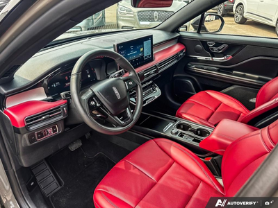 USED 2026 Lincoln Corsair Reserve - EBONY/ETERNAL RED, PREMIUM LEATHER-TRIMMED HEATED/VENTILATED CAP Interior - $57,950 - Stock #EP4716 - VIN 5LMCJ2DA0TUL00037