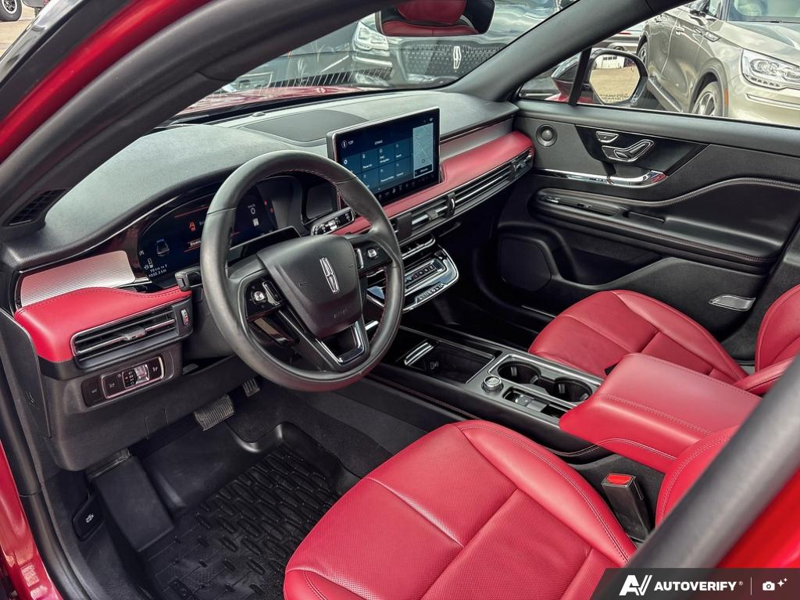 USED 2026 Lincoln Corsair Reserve - Red Carpet Metallic Tinted Clearcoat Exterior / EBONY/ETERNAL RED, PREMIUM LEATHER-TRIMMED HEATED/VENTILATED CAP Interior - $59,984 - Stock #EP4733 - VIN 5LMCJ2DA5TUL00051 - Photo 13