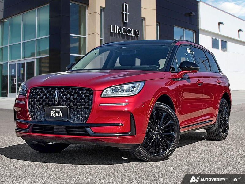 USED 2026 Lincoln Corsair Reserve - Red Carpet Metallic Tinted Clearcoat Exterior / EBONY, PREMIUM LEATHER-TRIMMED HEATED/VENTILATED CAPTAIN'S CHAIR Interior - $64,955 - Stock #EP4725 - VIN 5LMCJ2DA2TUL00024 - Photo 1