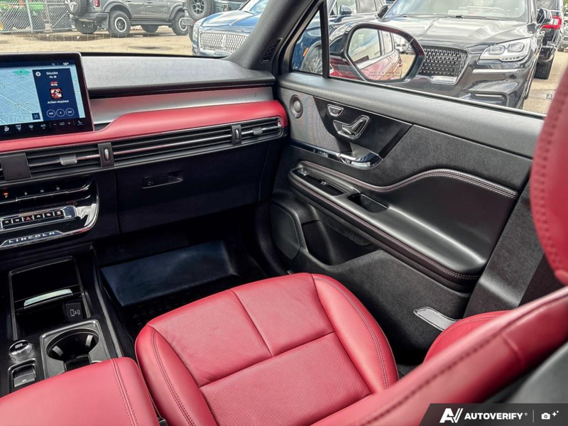 USED 2026 Lincoln Corsair Reserve - Red Carpet Metallic Tinted Clearcoat Exterior / EBONY/ETERNAL RED, PREMIUM LEATHER-TRIMMED HEATED/VENTILATED CAP Interior - $59,984 - Stock #EP4733 - VIN 5LMCJ2DA5TUL00051 - Photo 25