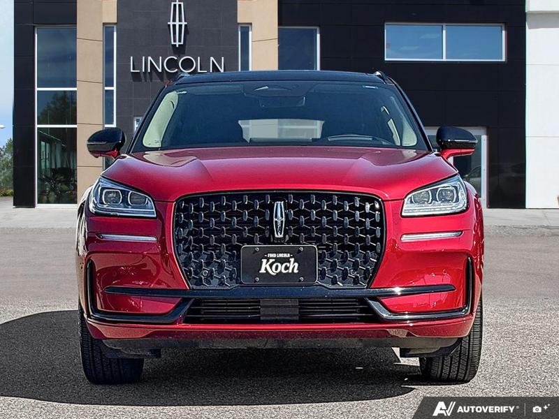USED 2026 Lincoln Corsair Reserve - Red Carpet Metallic Tinted Clearcoat Exterior / EBONY, PREMIUM LEATHER-TRIMMED HEATED/VENTILATED CAPTAIN'S CHAIR Interior - $64,955 - Stock #EP4725 - VIN 5LMCJ2DA2TUL00024 - Photo 2