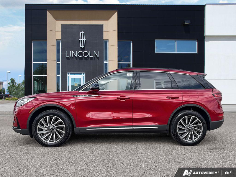 USED 2026 Lincoln Corsair Reserve - Red Carpet Metallic Tinted Clearcoat Exterior / EBONY/ETERNAL RED, PREMIUM LEATHER-TRIMMED HEATED/VENTILATED CAP Interior - $59,984 - Stock #EP4733 - VIN 5LMCJ2DA5TUL00051 - Photo 3