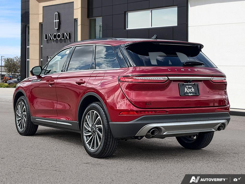 USED 2026 Lincoln Corsair Reserve - Red Carpet Metallic Tinted Clearcoat Exterior / EBONY/ETERNAL RED, PREMIUM LEATHER-TRIMMED HEATED/VENTILATED CAP Interior - $59,984 - Stock #EP4733 - VIN 5LMCJ2DA5TUL00051 - Photo 4