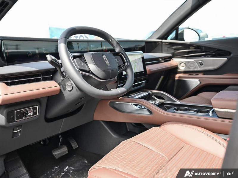 NEW 2026 Lincoln Nautilus Reserve - Whisper Blue Metallic Clearcoat Exterior / HOT CHOCOLATE, PREMIUM LEATHER-TRIMMED Interior - $79,093 - Stock #E60614 - VIN 5LMPJ8KA9TJ041430 - Photo 13
