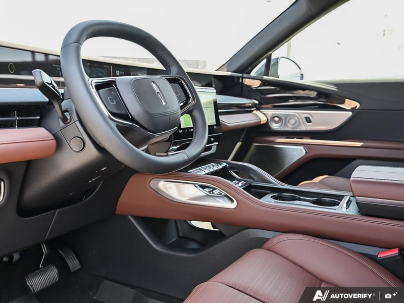 NEW 2026 Lincoln Nautilus Reserve - White Platinum Metallic Tri-coat Exterior / HOT CHOCOLATE, PREMIUM LEATHER-TRIMMED Interior - $79,094 - Stock #E60814 - VIN 5LMPJ8KA6TJ058251 - Photo 13
