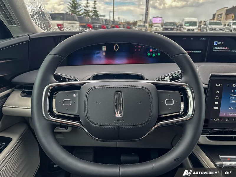 DEMO 2026 Lincoln Nautilus Premiere - White Platinum Metallic Tri-coat Exterior / MEDIUM LIGHT SPACE GRAY, LINCOLN SOFT TOUCH HEATED FRONT CAPTAIN Interior - $64,088 - Stock #E60744 - VIN 5LMPJ8JA7TJ053738 - Photo 14