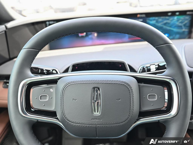 NEW 2026 Lincoln Nautilus Reserve - Whisper Blue Metallic Clearcoat Exterior / HOT CHOCOLATE, PREMIUM LEATHER-TRIMMED Interior - $79,093 - Stock #E60614 - VIN 5LMPJ8KA9TJ041430 - Photo 14