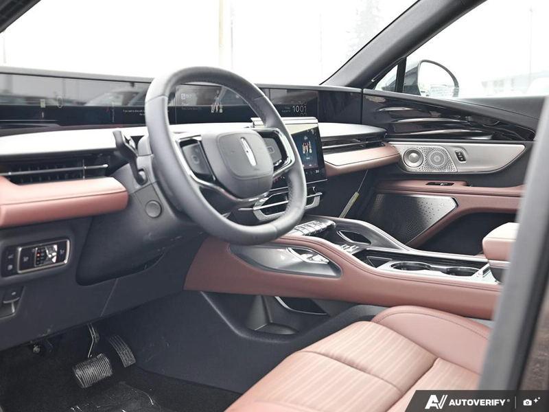 NEW 2026 Lincoln Nautilus Reserve Hybrid - Infinite Black Metallic Clearcoat Exterior / HOT CHOCOLATE, PREMIUM LEATHER-TRIMMED HEAT/VENT CAPTAIN'S CHAIR Interior - $83,586 - Stock #E61026 - VIN 5LMPJ8K43TJ064650 - Photo 13