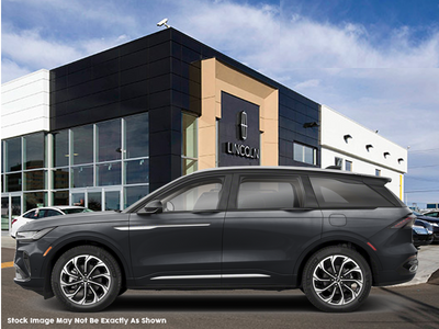 NEW 2026 Lincoln Nautilus Reserve - Infinite Black Metallic Exterior - $80,459 - Stock #E60485 - VIN 5LMPJ8KA2TJ040068