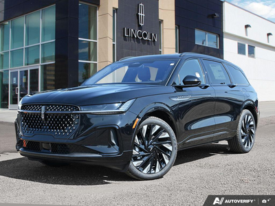 NEW 2026 Lincoln Nautilus Reserve - Infinite Black Metallic Exterior - $75,709 - Stock #E60821 - VIN 5LMPJ8KA7TJ059053