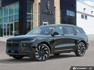 NEW 2026 Lincoln Nautilus Reserve - Infinite Black Metallic Clearcoat Exterior - $80,709 - Stock #E60960 - VIN 5LMPJ8KA4TJ062850