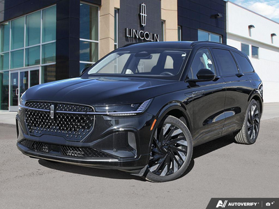 NEW 2026 Lincoln Nautilus Reserve - Infinite Black Metallic Clearcoat Exterior - $74,959 - Stock #E61053 - VIN 5LMPJ8K43TJ071582