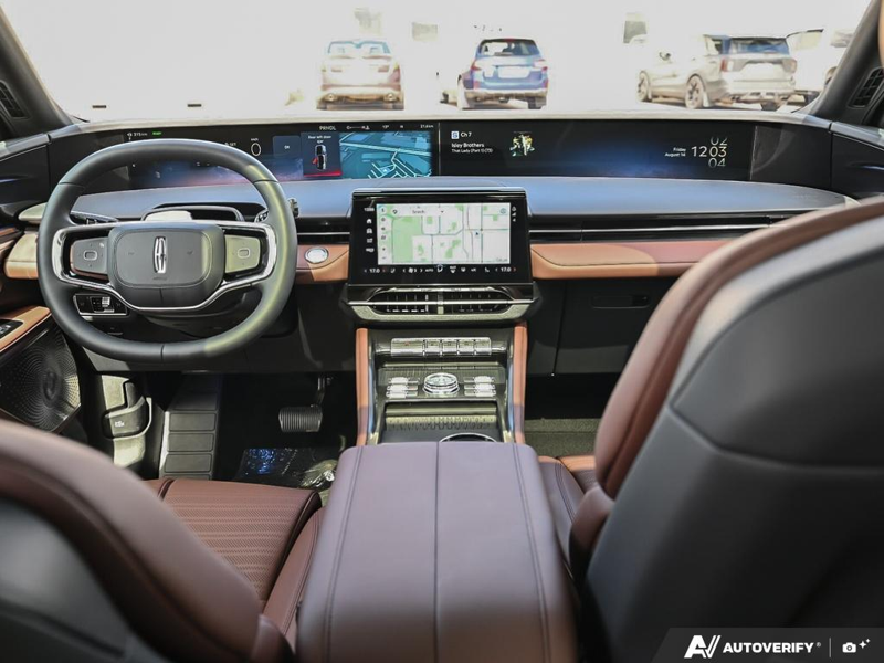 NEW 2026 Lincoln Nautilus Reserve Hybrid - Infinite Black Metallic Clearcoat Exterior / HOT CHOCOLATE, PREMIUM LEATHER-TRIMMED HEAT/VENT CAPTAIN'S CHAIR Interior - $83,586 - Stock #E61028 - VIN 5LMPJ8K49TJ064653 - Photo 25