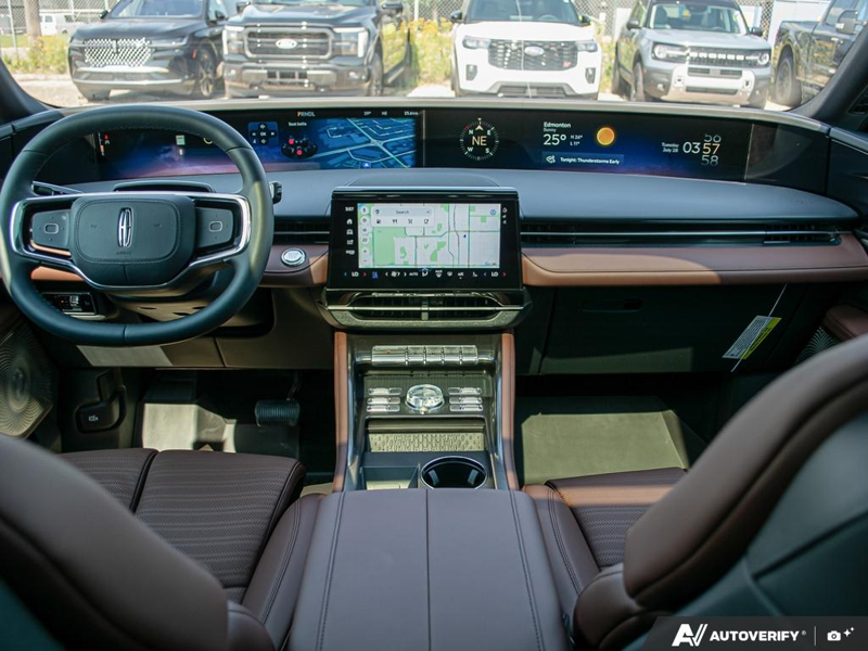 NEW 2026 Lincoln Nautilus Reserve - Infinite Black Metallic Clearcoat Exterior / HOT CHOCOLATE, PREMIUM LEATHER-TRIMMED HEAT/VENT CAPTAIN'S CHAIR Interior - $73,959 - Stock #E60961 - VIN 5LMPJ8KAXTJ062870 - Photo 25