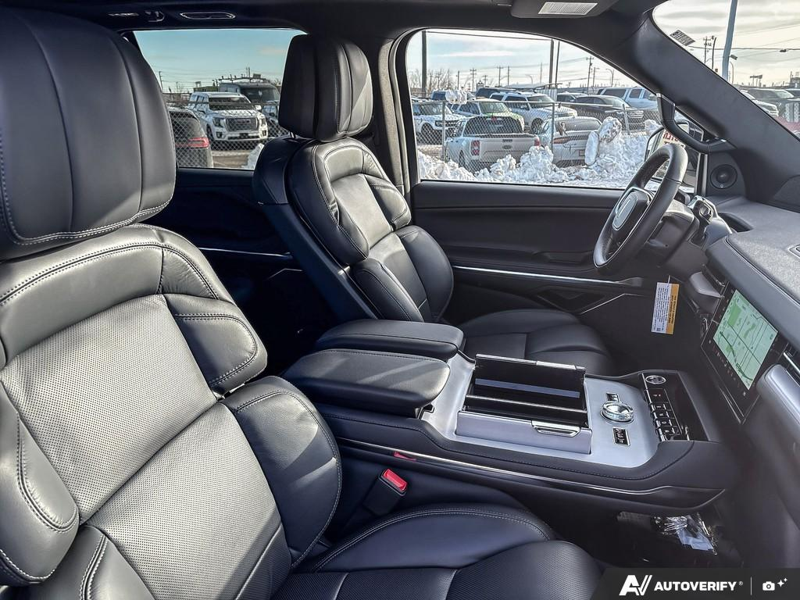 DEMO 2026 Lincoln Navigator L Reserve - Pristine White Metallic Tri-coat Exterior / BLACK ONYX LEATHER Interior - $133,929 - Stock #E60140 - VIN 5LMJJ3LG5TEL00158 - Photo 22