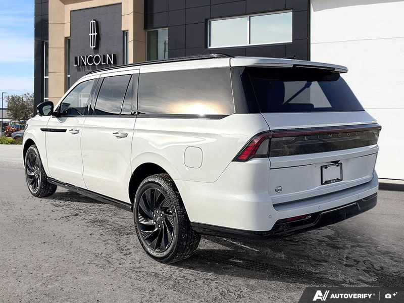 DEMO 2026 Lincoln Navigator L Reserve - Pristine White Metallic Tri-coat Exterior / BLACK ONYX LEATHER Interior - $133,929 - Stock #E60140 - VIN 5LMJJ3LG5TEL00158 - Photo 4