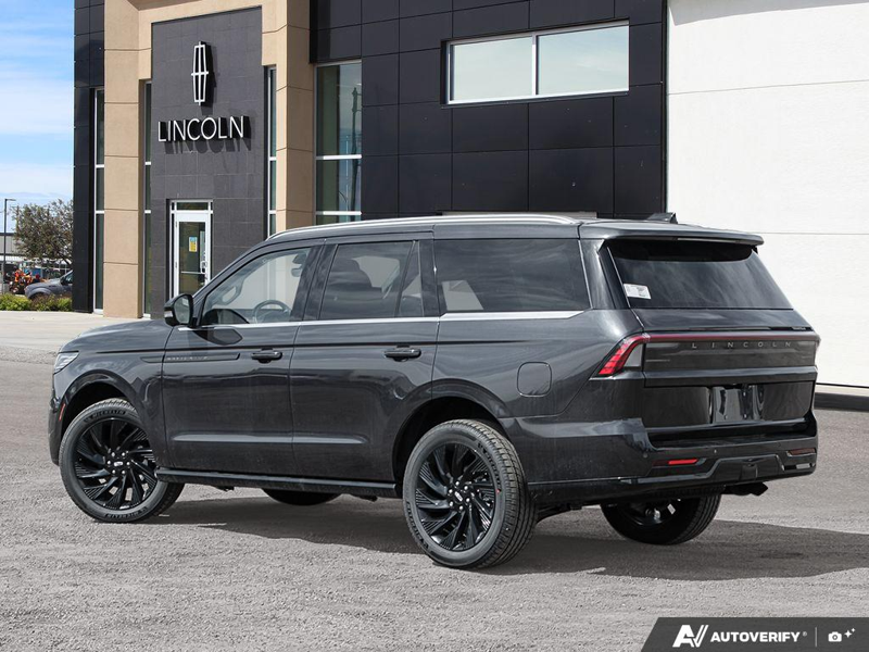 NEW 2026 Lincoln Navigator Black Label - Starlight Gray Metallic Exterior / ATMOSPHERIC PERFORMANCE LEATHER Interior - $152,914 - Stock #E60199 - VIN 5LMJJ2TG7TEL03122 - Photo 4